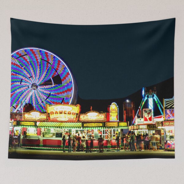 Item preview, Nighttime Fairground  designed and sold by ontological.