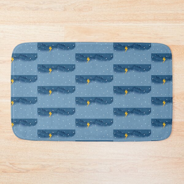 Item preview, Thunderstorm: Dark Clouds with Rainfall and Thunder Flash Background designed and sold by hjian8219.