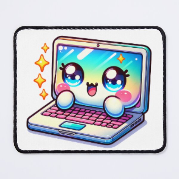 Item preview, Kawaii laptop with stars, cash counting pack designed and sold by BritishDelights.