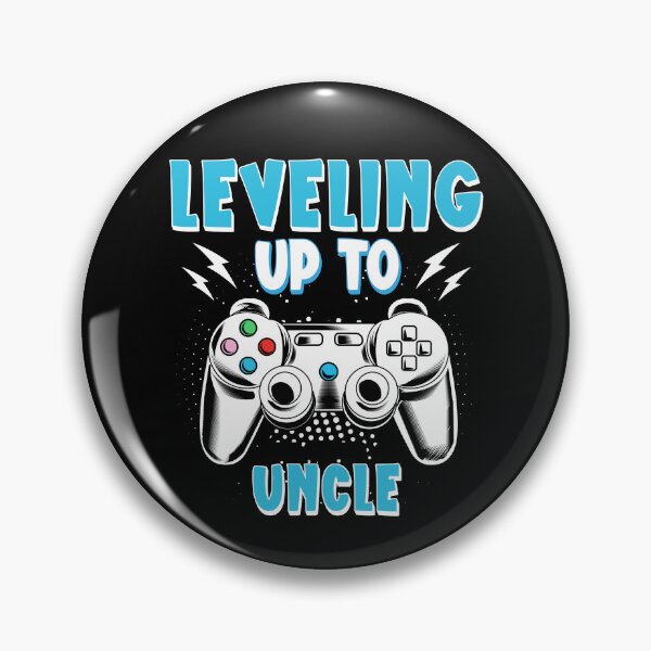 Item preview, Leveling up to Uncle, video gamer soon to be uncle designed and sold by Dapper-Art.