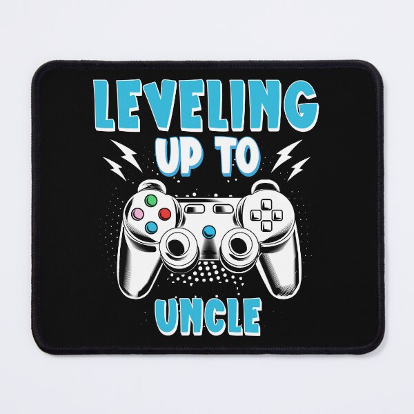 Item preview, Leveling up to Uncle, video gamer soon to be uncle designed and sold by Dapper-Art.