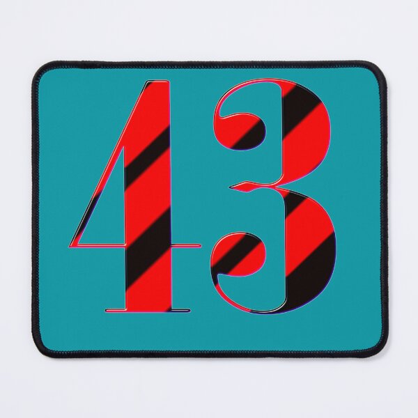 Item preview, NUMBER 43 IN COMBINED COLOR designed and sold by solgel47.