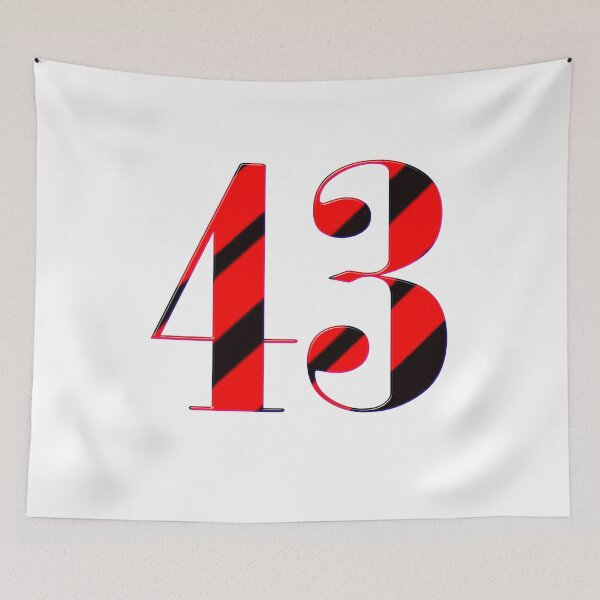 Item preview, NUMBER 43 IN COMBINED COLOR designed and sold by solgel47.