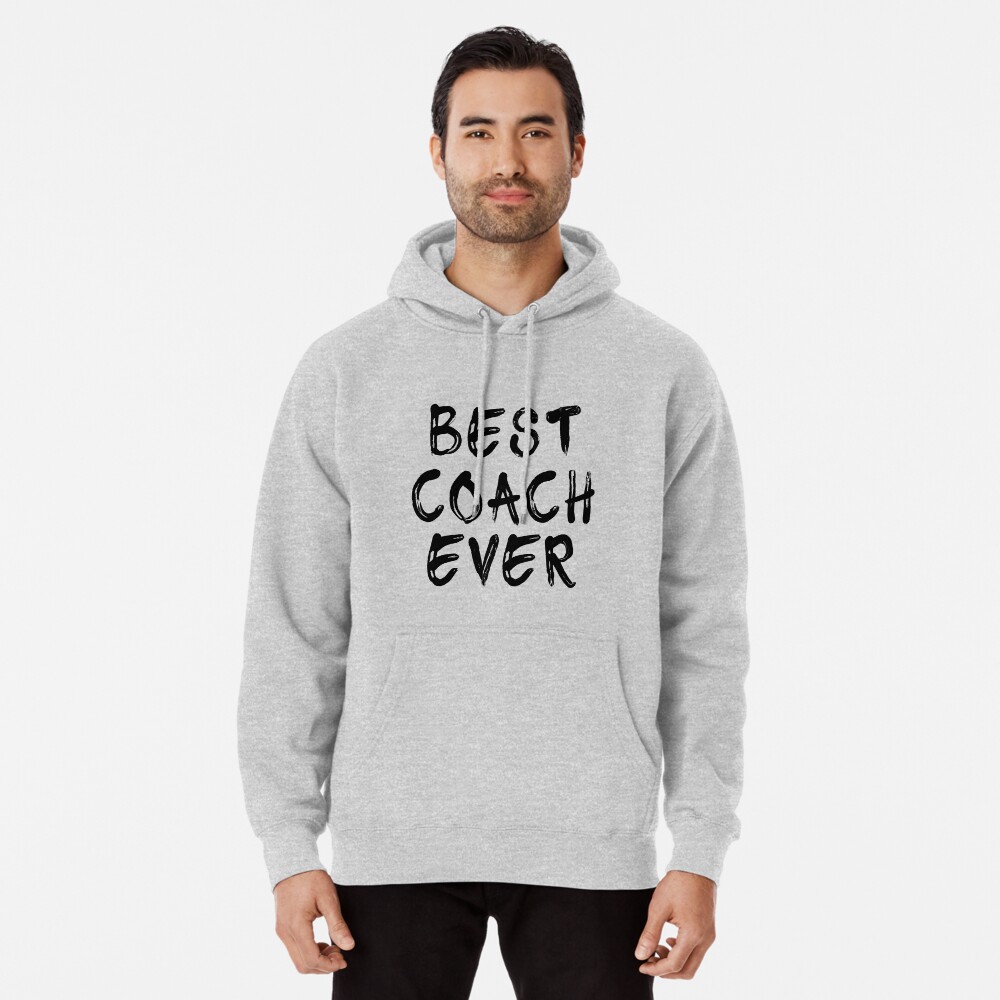 grey coach hoodie
