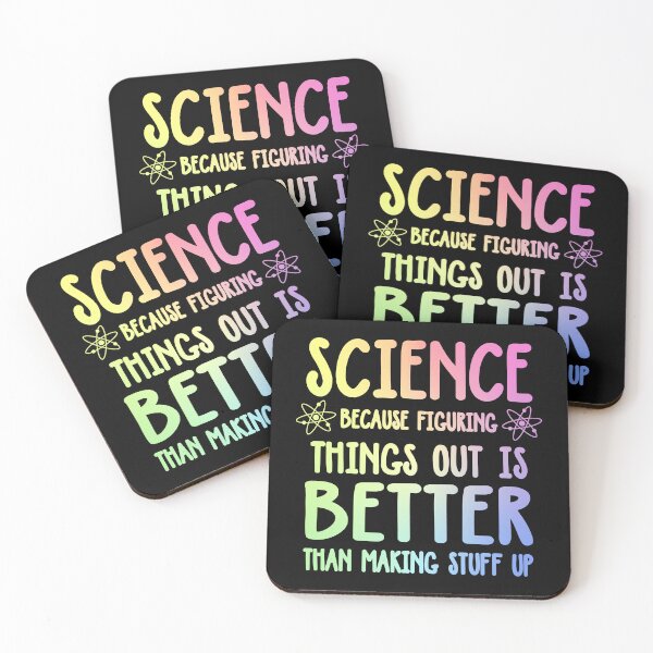 Item preview, Science because figuring things out is better than making stuff up designed and sold by ScienceCorner.
