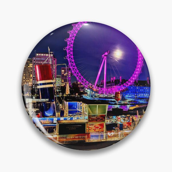 Item preview, London Eye at Night designed and sold by Cullen Curnow.