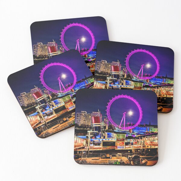 Item preview, London Eye at Night designed and sold by Cullen Curnow.