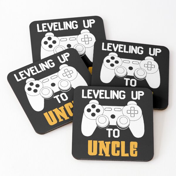 Item preview, Leveling up to Uncle, video gamer soon to be uncle designed and sold by Dapper-Art.
