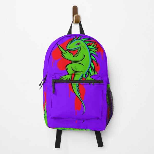 Item preview, Fed Up Green Iguana Flipping The Bird Design designed and sold by EZPAINT.