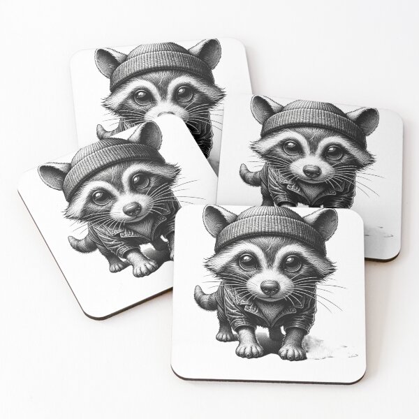 Item preview, A Street Raccoon designed and sold by Ana C Falla.