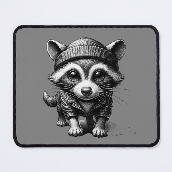 Item preview, A Street Raccoon designed and sold by Ana C Falla.