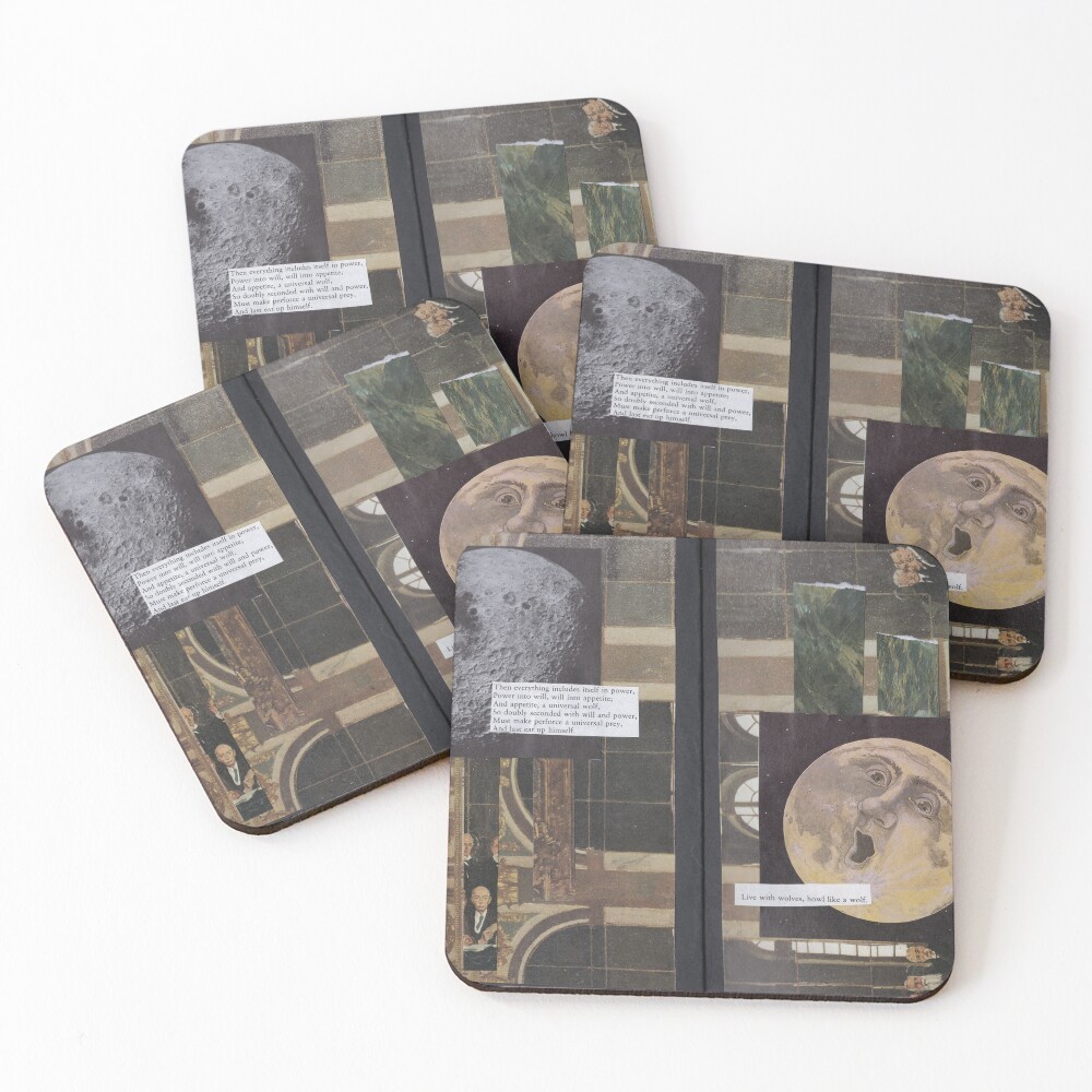 Item preview, Coasters (Set of 4) designed and sold by ThePaperTiger.