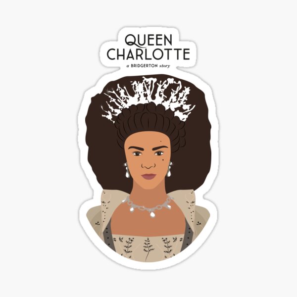 Aperçu de l'œuvre La reine Charlotte Une histoire de Bridgerton Netflix créée et vendue par KamiTrendz.