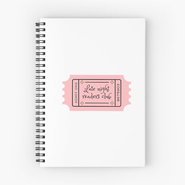 Item preview, Late night readers ticket designed and sold by ElisabethEllen.