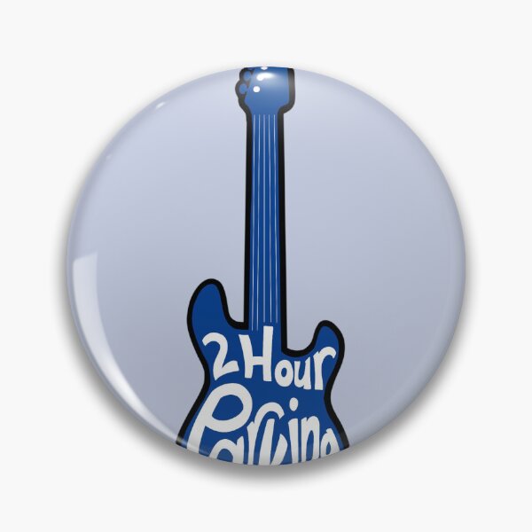Item preview, Two Hour Parking Band Logo - Blue Background designed and sold by emlowery17.