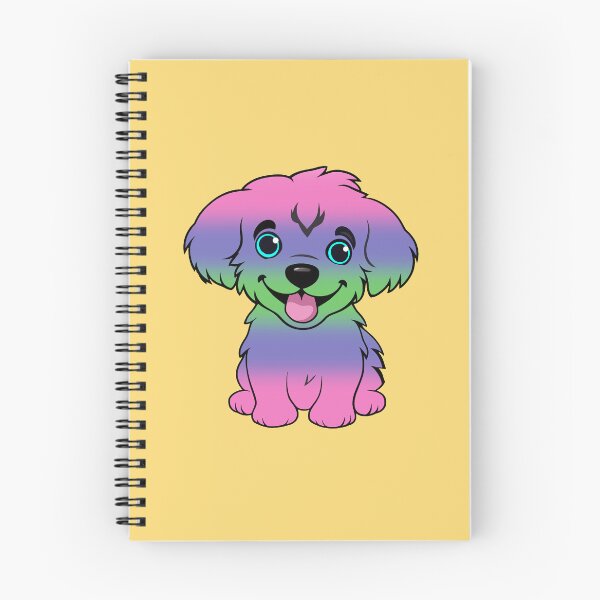 Item preview, Cute Trigender Pride Flag Puppy, Subtle Trigender Kawaii Dog Design designed and sold by Travelslightly.