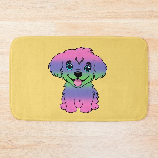 Item preview, Cute Trigender Pride Flag Puppy, Subtle Trigender Kawaii Dog Design designed and sold by Travelslightly.
