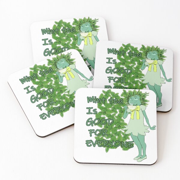 Item preview, Minttea is Good for Everyone designed and sold by KunBAArtWork.