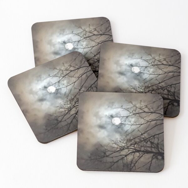 Item preview, End of Winter Awesome Night, Full Moon designed and sold by WhiteSoftPetals.
