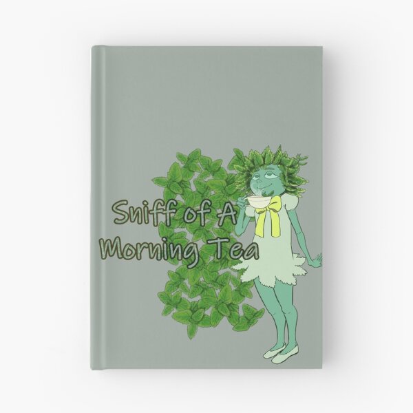 Item preview, Minttea having a sniff a good mint tea designed and sold by KunBAArtWork.