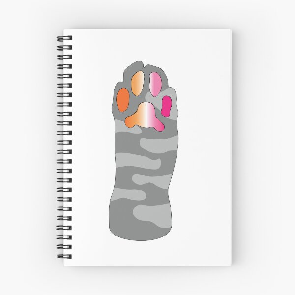 Item preview, Grey Tabby Cat Paw Lesbian Toe Beans designed and sold by TobyHaunts.