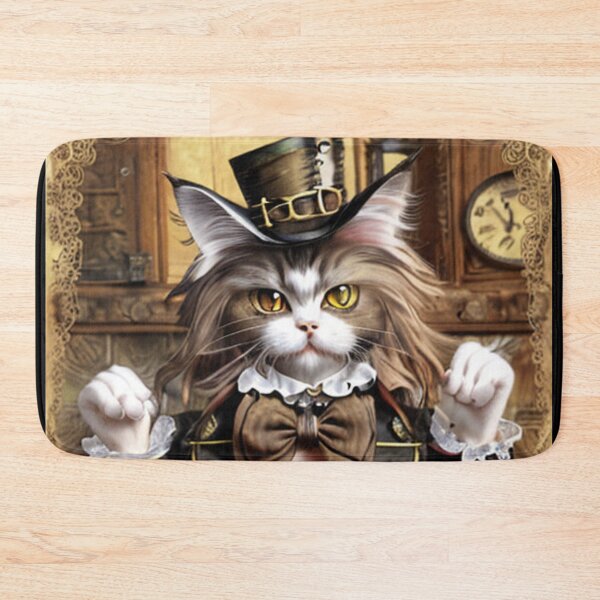Item preview, Victorian steampunk Maine coon cat designed and sold by Astralia.