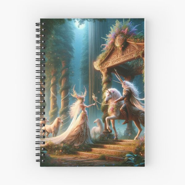 Item preview, Enchanted Elven Proposal in Ancient Forest designed and sold by Fantasy Horseys.