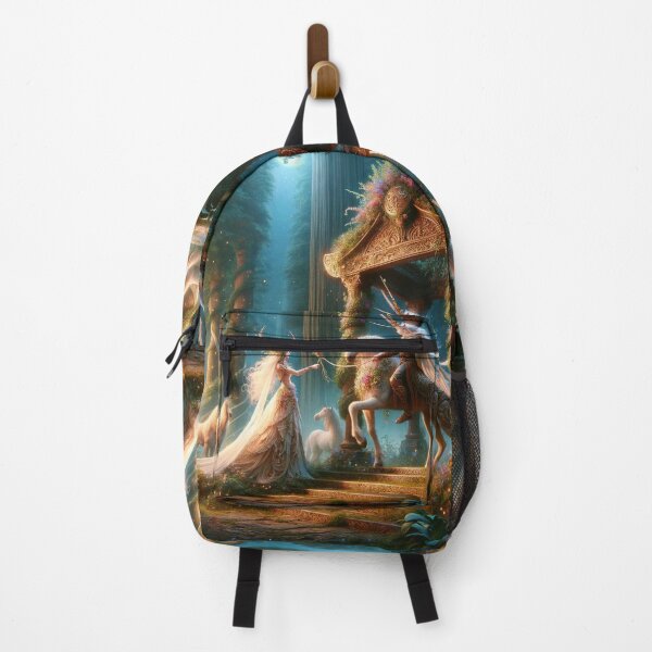 Item preview, Enchanted Elven Proposal in Ancient Forest designed and sold by Fantasy Horseys.