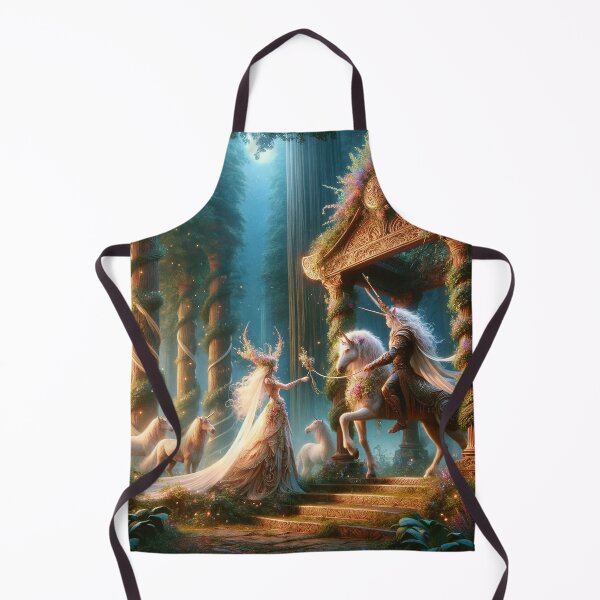 Item preview, Enchanted Elven Proposal in Ancient Forest designed and sold by Fantasy Horseys.