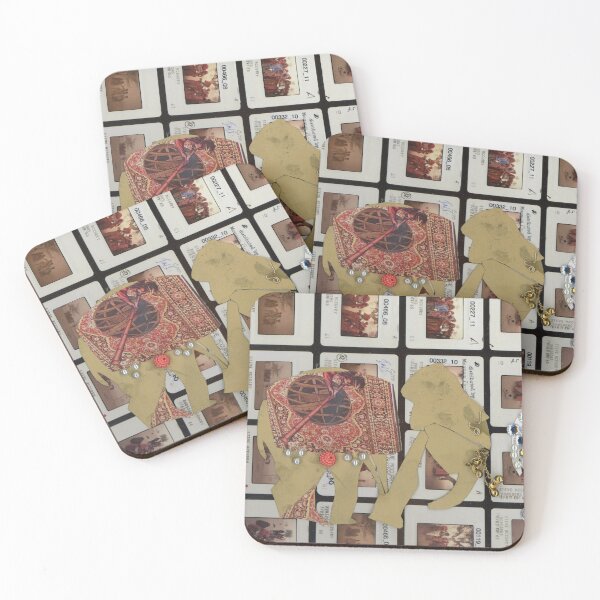 Item preview, indian elephants remind me of home designed and sold by MonsoonartsbyM.