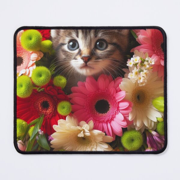Item preview, Floral Feline designed and sold by Lorets-Designs.