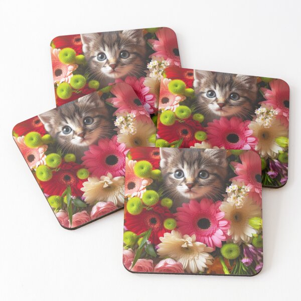 Item preview, Floral Feline designed and sold by Lorets-Designs.