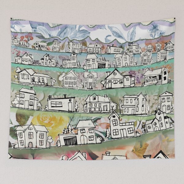 Item preview, A Hallucination of Houses  designed and sold by jennyjeffries.
