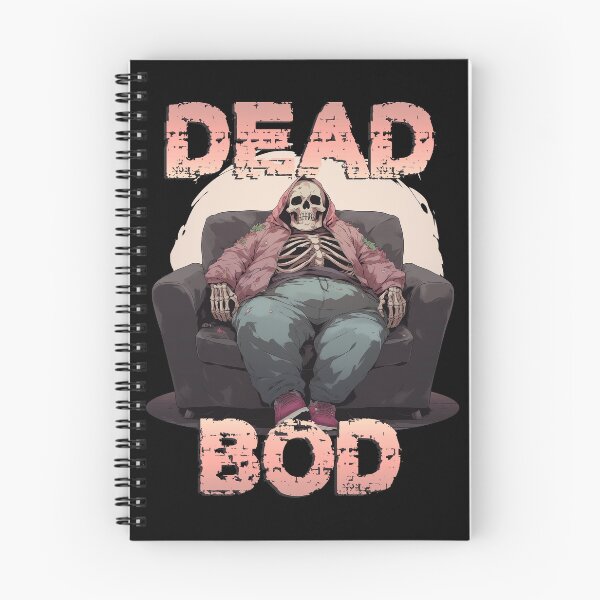 Item preview, Deadbod Couch Potato Skeleton Apparel Design designed and sold by Axolotl Apparel.