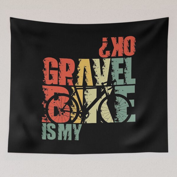Item preview, Is My Gravel Bike OK? Bicycle Cycling Funny Biker Cyclist  designed and sold by Dapper-Art.