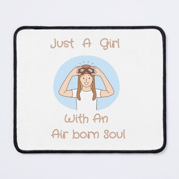 Item preview, just a girl with an airborn soul designed and sold by taritingle.