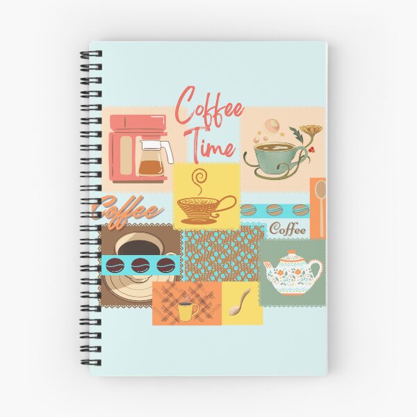 Item preview, Beans and Coffee Cups Collage designed and sold by PrintCraftCo.
