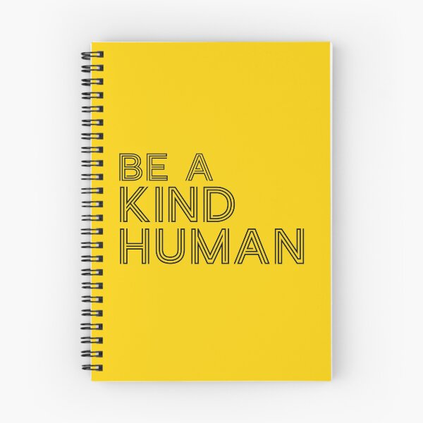 Item preview, Be A Good Kind Nice Human Line Text For Dark Black Background designed and sold by activlifewear.