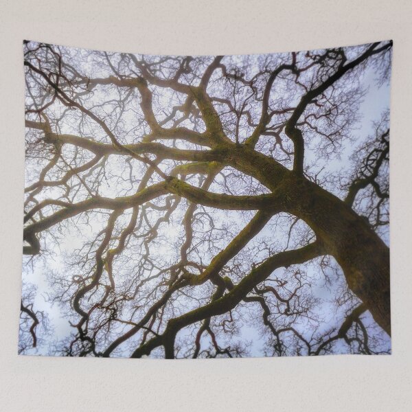 Item preview, Leaning Tree Skeleton  designed and sold by FOLK ART FUSION by heidiannemorris.
