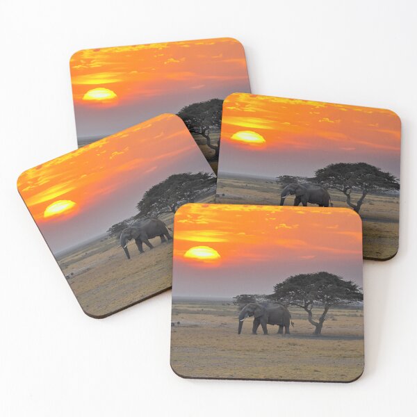 Item preview, Elephant Under Tree at Chobe National Park, Botswana designed and sold by AussieAl.