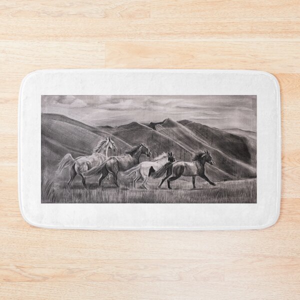 Item preview, Horses Running designed and sold by Ink-Valkyrie.