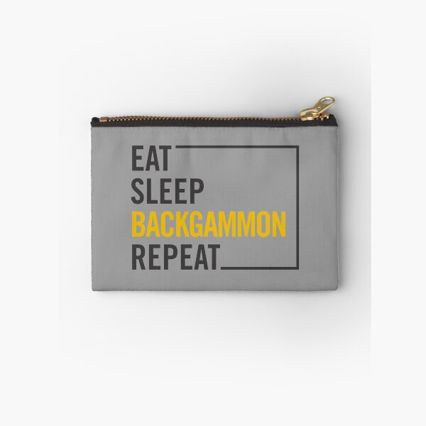 Item preview, Eat Sleep Backgammon Repeat Funny Boardgame Player Bliss designed and sold by artworkathome.