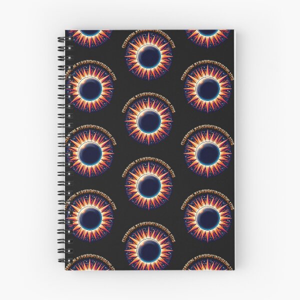 Item preview, Celebrating My Birthday Celestial Style - solar eclipse party designed and sold by NeaftyFinds.
