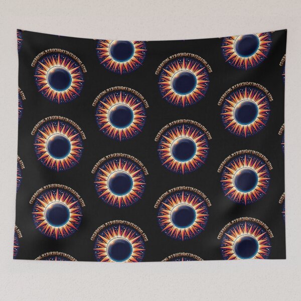 Item preview, Celebrating My Birthday Celestial Style - solar eclipse party designed and sold by NeaftyFinds.