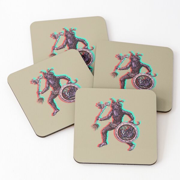 Item preview, Heraldry: The Wild Man (old 3D) designed and sold by FreyStrandDraws.