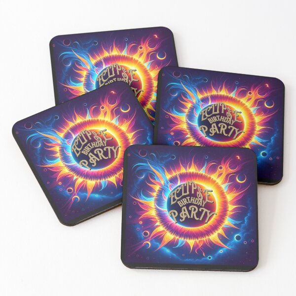 Item preview, Eclipse Birthday Party - Total Solar Eclipse Birthday designed and sold by NeaftyFinds.