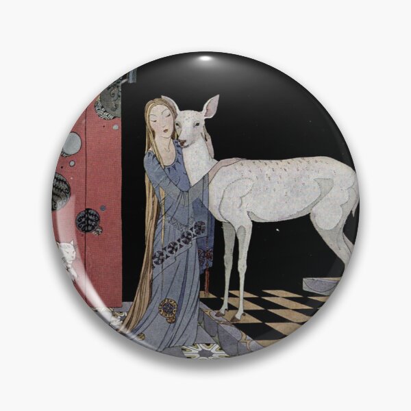 Item preview, She Threw Her Arms Around the Neck of Bonne-Biche Virginia Frances Sterrett designed and sold by tinyhousedzns.