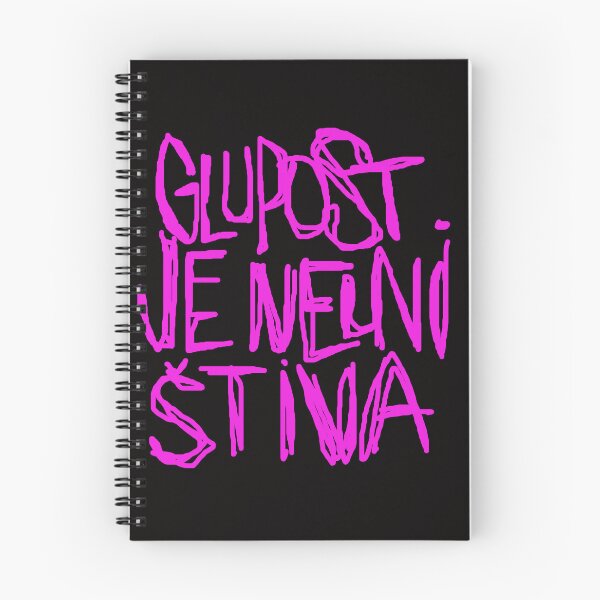 Item preview, glupost je nunistiva designed and sold by Ratatatts.