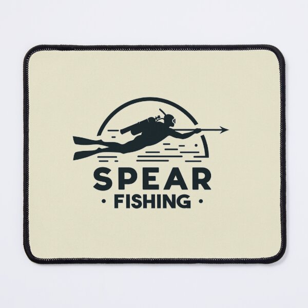 Item preview, Saltwater Spearfishing - Deep Sea Hunting Graphic designed and sold by Daqomm.