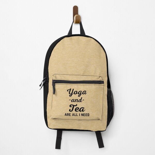 Item preview, I Need Yoga And Tea Funny Sarcatic Exercise Quote designed and sold by quarantine81.